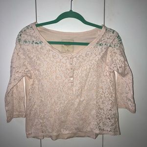 Hollister Lace Blouse